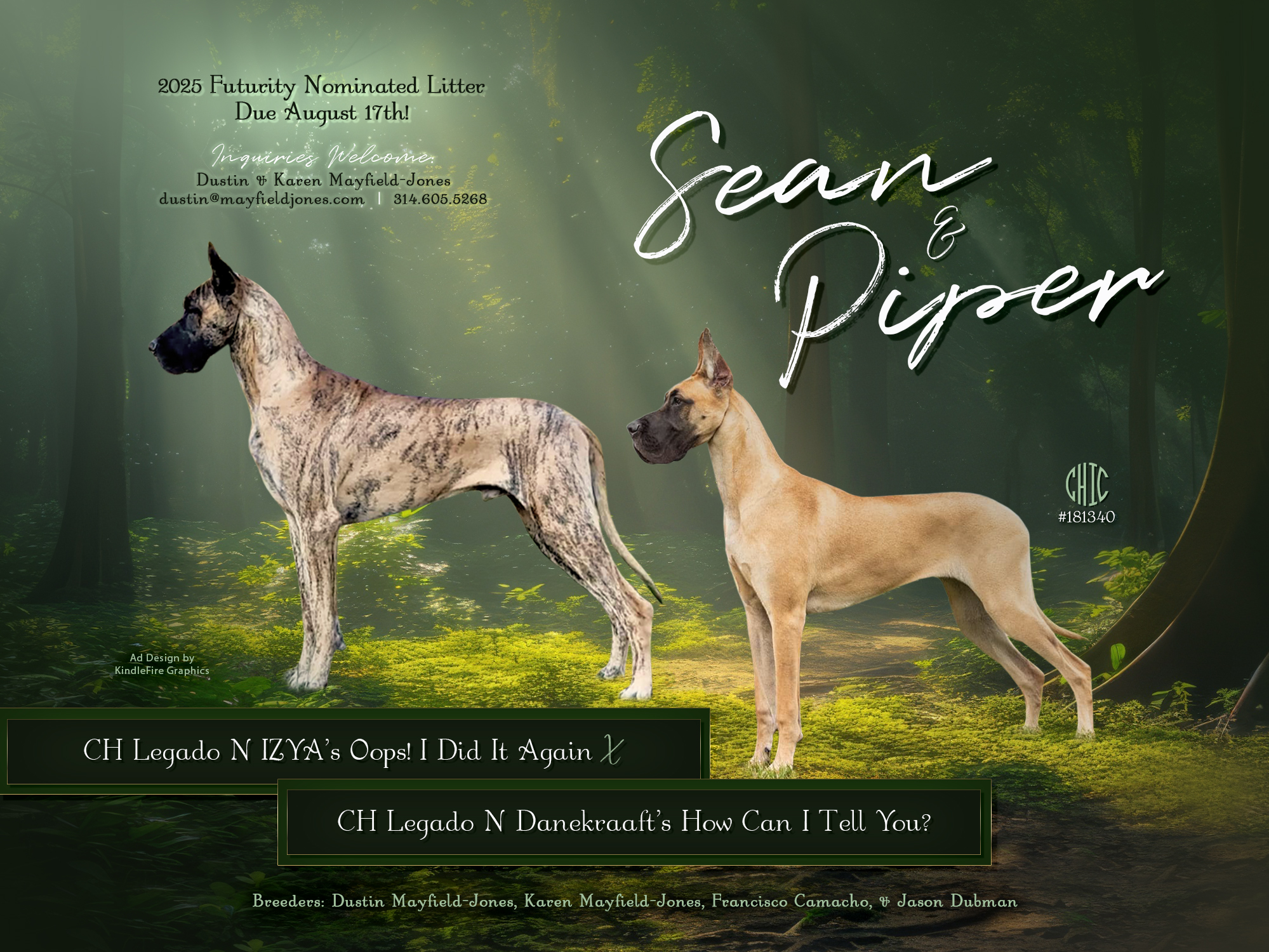 Sean X Piper litter advertisement